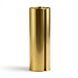 brass blueprint rolls, studio product photography, isolated on a pure white background, centered, entire object in frame, sharp focus, soft studio lighting