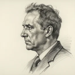 a realistic yet scraggly portrait sketch of the side profile of a stern and sophisticated hugh laurie, trending on artstation, intricate details, in the style of frank auerbach, in the style of sergio aragones, in the style of martin ansin, in the style of david aja, in the style of mattias adolfsson
