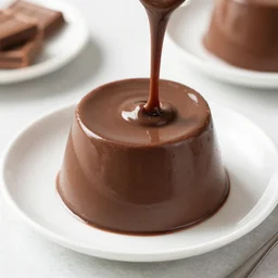 a chocolate pudding that's stirring itself