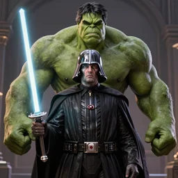 Emperor Palpatine is The Hulk, hyperdetailed, artstation, cgsociety, 8k