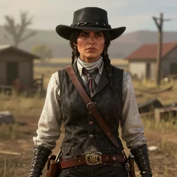 film still of velma in red dead redemption 2 ( 2 0 1 8 video game )