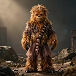 chewbacca in a tutu