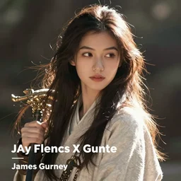 ultra realistic photo of warrior girl james gurney
