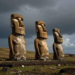 Ancient Roman Moai
