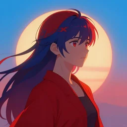 crimson and azure become as the sun; detailed, best on artstation, cgsociety, epic, masterpiece