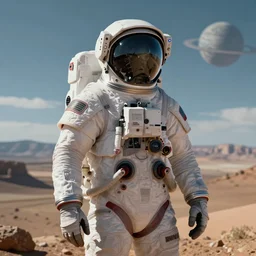 a portrait of an astronaut coming from another planet, alien, futuristic suit, landscape background, digital art, trending on artstation