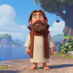 Moses from the Bible as seen in Disney Pixar's Up (2009)