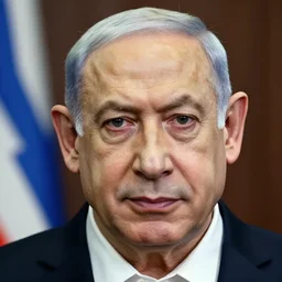 benjamin netanyahu as aztec god painted, high detail, sharp focus, 4 k
