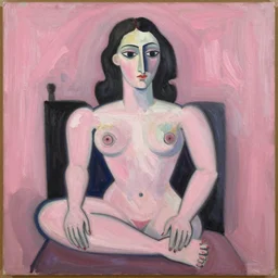 Le Rêve by Picasso in pink oil colors