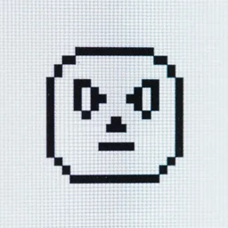 closeup photo of dead pixel on white lcd screen ( ( with glitter ) )