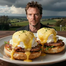 eggs benedict merged with benedict cumberbatch