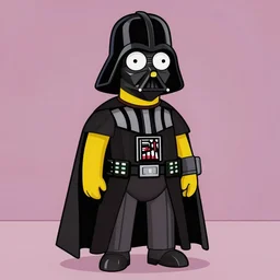 darth vader simpson