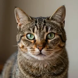 a cat that looks like ron perlman