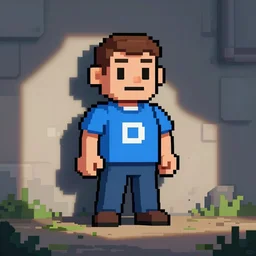pixelart of rick roll, # pixelart