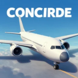poster for a film animation called concorde airplane, 8 k, hd, art by craig mullins