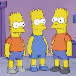 friends as simpsons, glitch, 4k, lol, sad