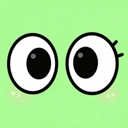 cartoon eyes