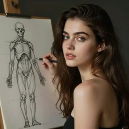 stock photo, posing reference, drawing tutorial, human anatomy study