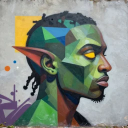 KodakBlack Super Gremlin profile picture by Sachin Teng, asymmetrical, Organic Painting , Matte Painting,  geometric shapes, hard edges, graffiti, street art:2 by Sachin Teng:4