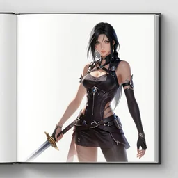souless Bjork in a  blade and soul  spinoff artbook  rendered by the artist Hyung tae Kim, Jiyun Chae,  Lê Long, Joe Madureira, trending on Artstation by Hyung tae Kim, artbook, Stanley Artgerm Lau, WLOP, Rossdraws , James Gurney
