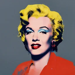 colorful portrait of andy warhol, bloom flowers, modern, eclectic, illustration, studio lighting, matte background, by ramon casas