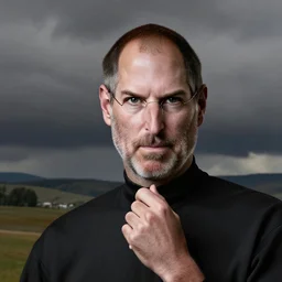 steve jobs by bouguereau