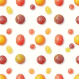 repeating tile background of candy