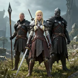 cate blanchett as Astrid from Skyrim, dark brotherhood