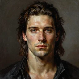 ultra realistic portrait painting of magnum, art by frank frazetta, 4 k, ultra realistic, highly detailed, epic lighting