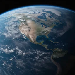 Exoplanet earth like surface