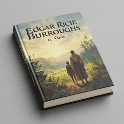 matte painting used for cover of book by Edgar Rice Burroughs, realistic rendering, unreal engine, 4k, hdr, high dynamic range, f12, michael whelan, james gurney, high tech, star wars cavern interior
