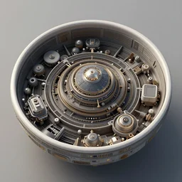 universe within a [ bowl ]!!!, trending on artstation, cgsociety, [ overhead view ]!!, 4 k quality, intricately defined, professional photography, complexly detailed, polycount
