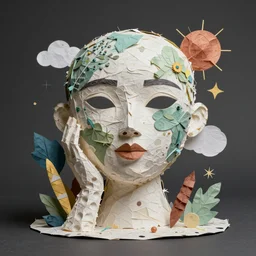 we are on the cusp of a creative explosion - - aesthetics on autopilot navigating the global consciousness, papier - mache