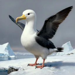 albatross thing 1 9 8 2 creature monstr john carpenter by stanley artgerm lau, antarctica, wlop, the thing alien assimilation, metamorphose, rossdraws, frank frazetta, andrei riabovitchev, marc simonetti
