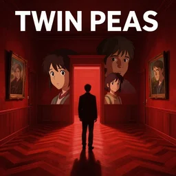 Twin Peaks book cover movie poster artwork by Tomer Hanuka, Rendering of the red room with chevron pattern floor, full of details, by Michael Whelan, Patryk Hardziej,  Makoto Shinkai and thomas kinkade, by Gregory Crewdson