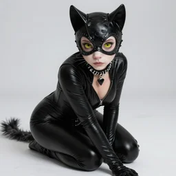 felicia hardy as black cat, by artgerm, trending on artstation, high resolution, 4 k, highly detailed