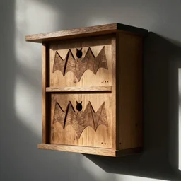 a bat box designed by Corbusier