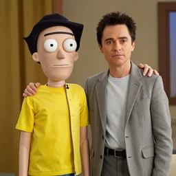 live action movie of Morty Smith with Michael J Fox