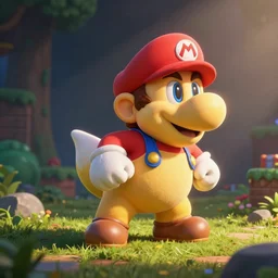 Waddle Dee like creature enemy from the Super Mario game by NIntendo