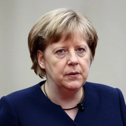 angela merkel with hair style of boris johnson