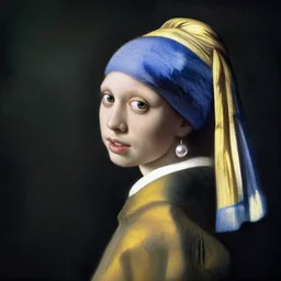 Girl with the pearl earring - Van Gogh