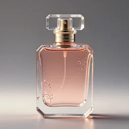 female feminine perfume bottle concept art hyperrealistic intricately detailed