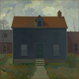 edward hopper, the lonely house, 1 9 2 3