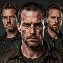 a highly detailed corpse portrait of rick grimes, james gurney, james jean