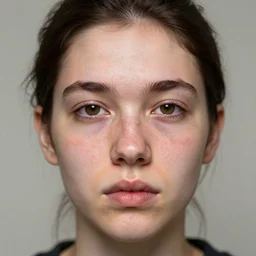 trypophobia acne face, realistic