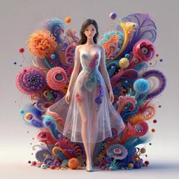 girl with transparent dress :: by Martine Johanna and Simon Stålenhag and Chie Yoshii and wlop and Guillermo del toro :: ornate, dynamic, particulate, rich colors, elegant, centered, artstation, smooth, sharp focus, octane render, 3d