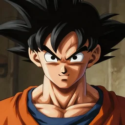 a close up portrait of goku, by rembrandt harmenszoon van rijn
