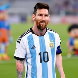 Lionel Messi in the LazyTown TV Show
