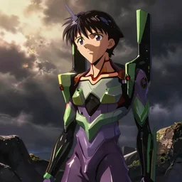 Bjork in Neon Genesis Evangelion, anime