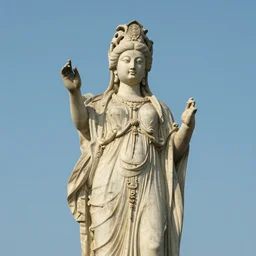 statue of the ancient goddess